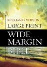 KJV - Large Print Wide Margin, Brown & Tan