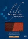 KJV Life Application Study Bible, TuTone Brown/Tan Index Leatherlike