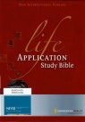 NIV Life Application Study Bible Burgundy Bonded Leather