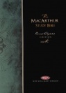 NKJV Macarthur Study Bible Bonded Leather - Black