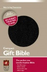 NLT Compact Gift Bible Black Bonded Leather - GAB