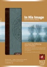 NLT - In His Image Devotional Bible TuTone Leatherlike Brown/Dusty Blue (Women